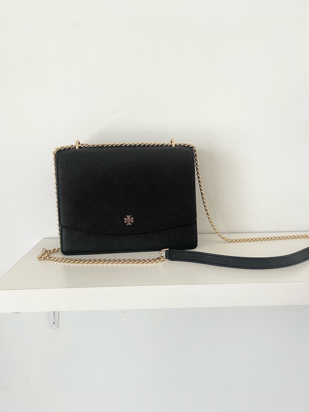 Tory Burch Black Chain Crossbody Bag